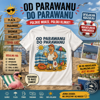 KOSZULKA  WAKACYJNA Od Parawanu